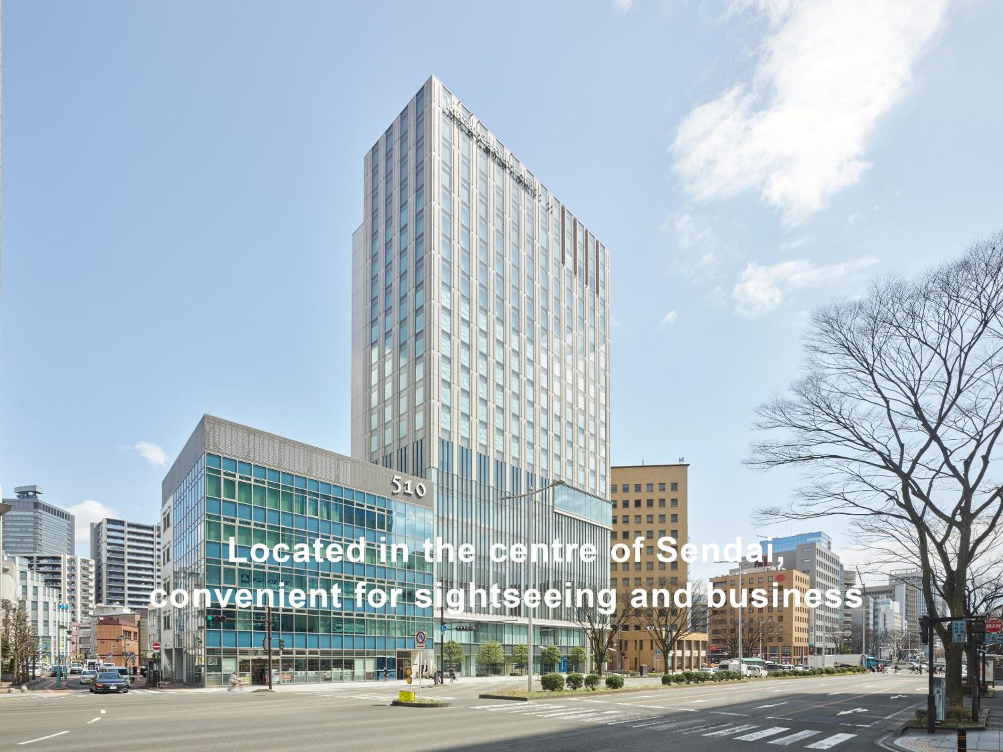 Mitsui Garden Hotel Sendai - Reopening On June 14 Exterior foto